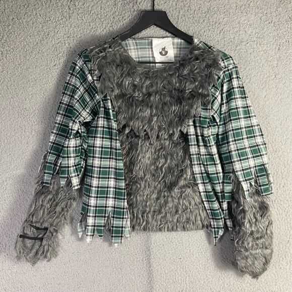 Boys Werewolf Costume XL Halloween‎ Horror Monster Outfit with Faux Fur Details - Picture 12 of 12